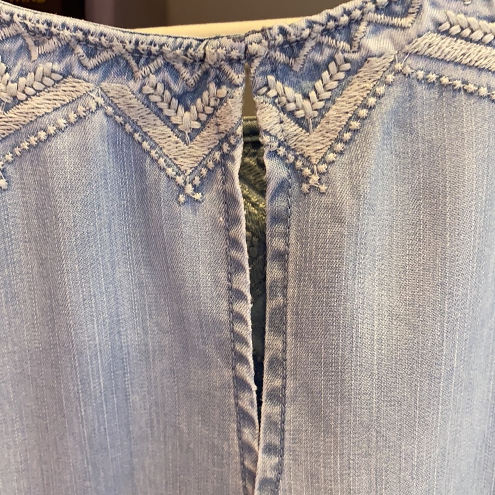 Chambray Denim Dress from Anthropologie - Picture 6 of 6